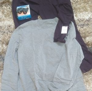 Official Colours Virgin Atlantic Upper Class Lounge Wear Set+Binoculars Sz=L/XL